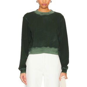 Cotton Citizen 'Milan' Green Cotton Crew Sweater Size XS